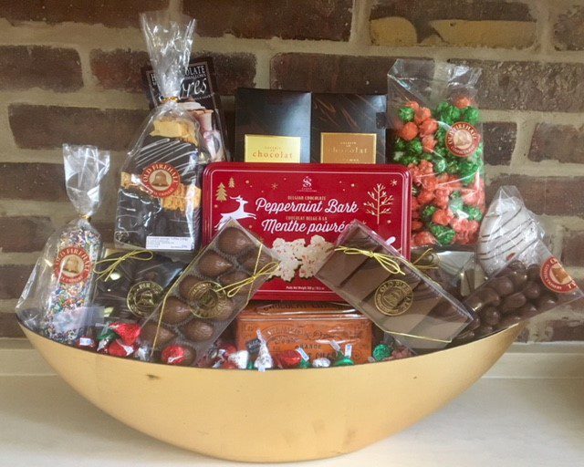 Old Firehall Confectionery Holiday Basket